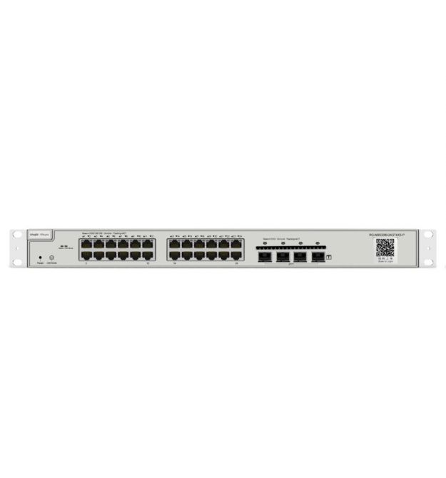 24-портовый L2 управляемый 10G коммутатор POE Ruijie RG-NBS3200-24GT4XS-P