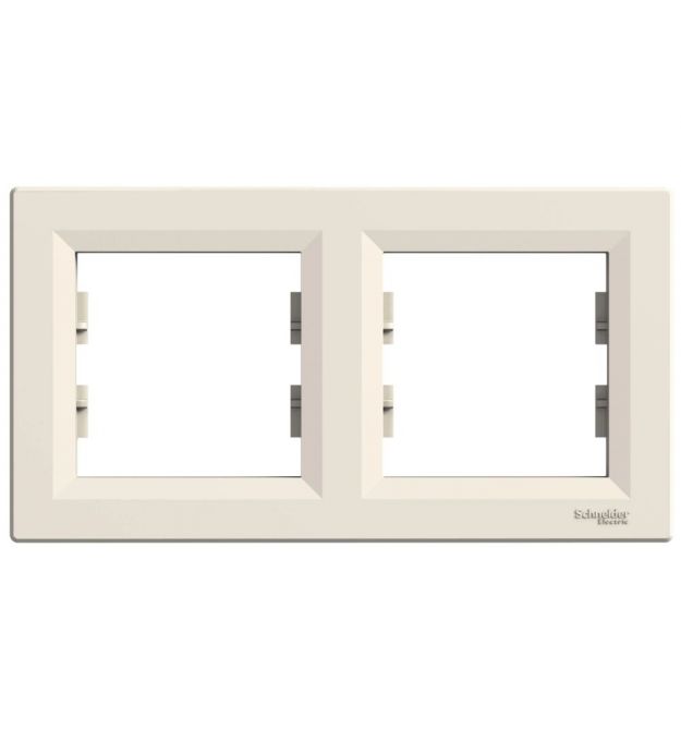 РАМКА ДВУХМЕСТНАЯ ГОРИЗОНТАЛЬНАЯ Schneider Electric Asfora EPH5800223