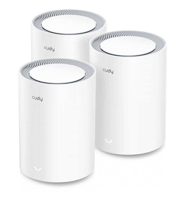 Маршрутизатор WiFi Mesh-система WiFi 6 Cudy M1800 (3-Pack) 3 штуки дводіапазонні гігабітні