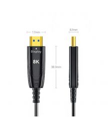 Кабель оптический HDMI 2.1 20m Dtech DT-HOF8020