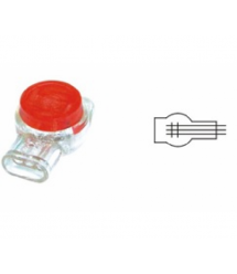 Скотч-лок изолированный с гелем тип К3 (100шт) Red Q100
