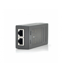 POE інжектор 48V 0.5A (24Вт) з портами Ethernet 10/100Мбіт/с, без кабелю живлення