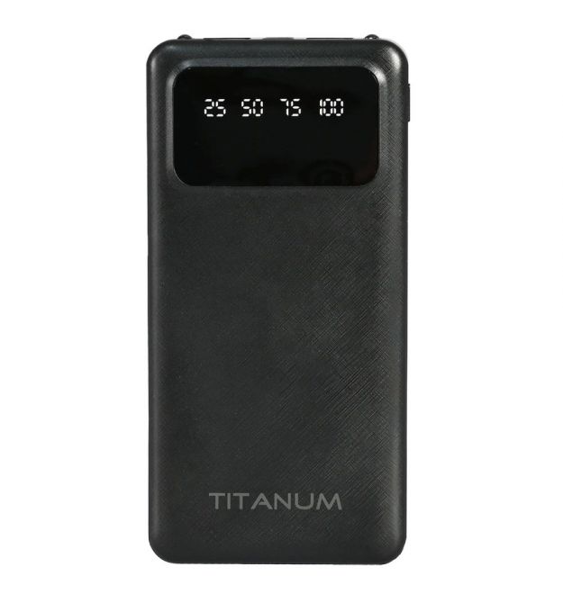 Повербанк TITANUM OL21 Black 10000mAh