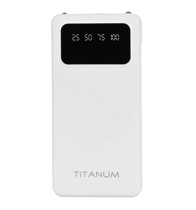 Повербанк TITANUM OL21 White 10000mAh