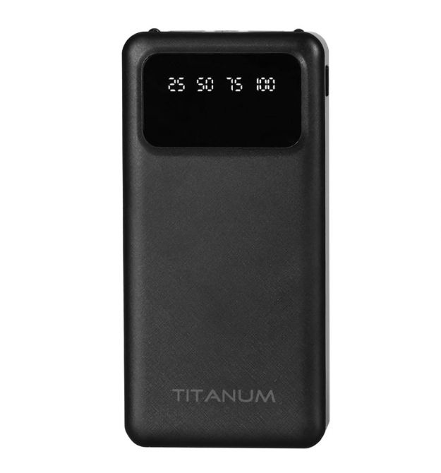 Повербанк TITANUM OL22 Black 20000mAh