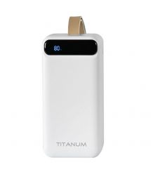 Повербанк TITANUM 741S 22.5W White 50000mAh