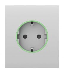 Центральная панель для встроенной розетки Ajax СenterCover (smart) White