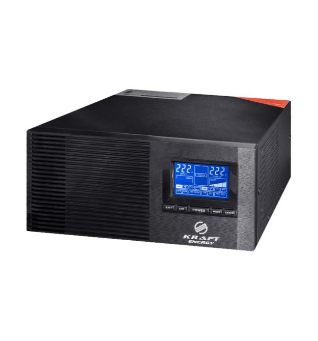 Інвертор Kraft KRF-AVR800VA-640W-12V з правильною синусоїдою