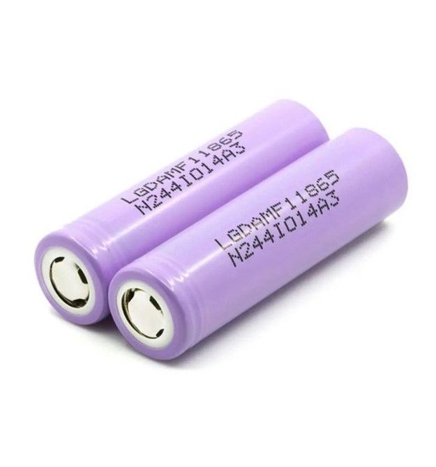 Аккумулятор 18650 Li-Ion Samsung INR18650-35E, 3500mAh 3.7V, сиреневый