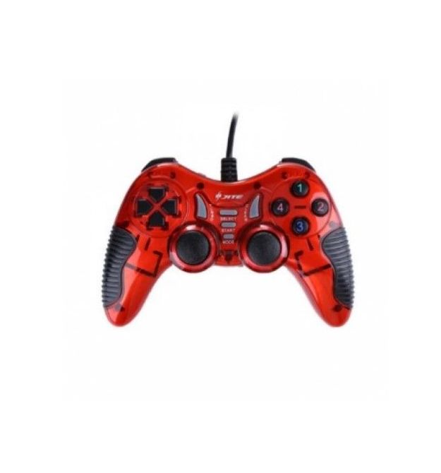 Геймпад дротовий для ПК U-900 USB 2.0 DualShock (Red)