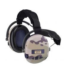 Активные защитные наушники Sordin Supreme Pro-X Neckband Multicam с задним держателем под шлем