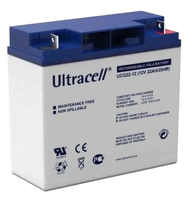 Аккумуляторная батарея Ultracell UCG22-12 12V/22Ah