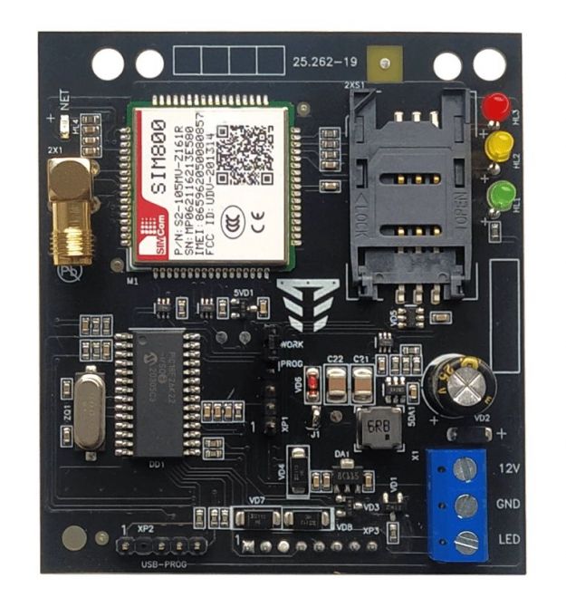 Модуль цифрового GSM-автодозвона Тирас Tiras МЦА-GSM SIM900