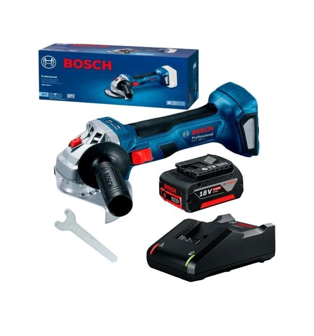 Аккумуляторная угловая шлифмашина Bosch Professional GWS 180-LI (06019H9025)