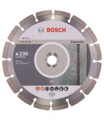 Алмазный отрезной круг по бетону Bosch 230x22.23, 10 шт (2608603243)