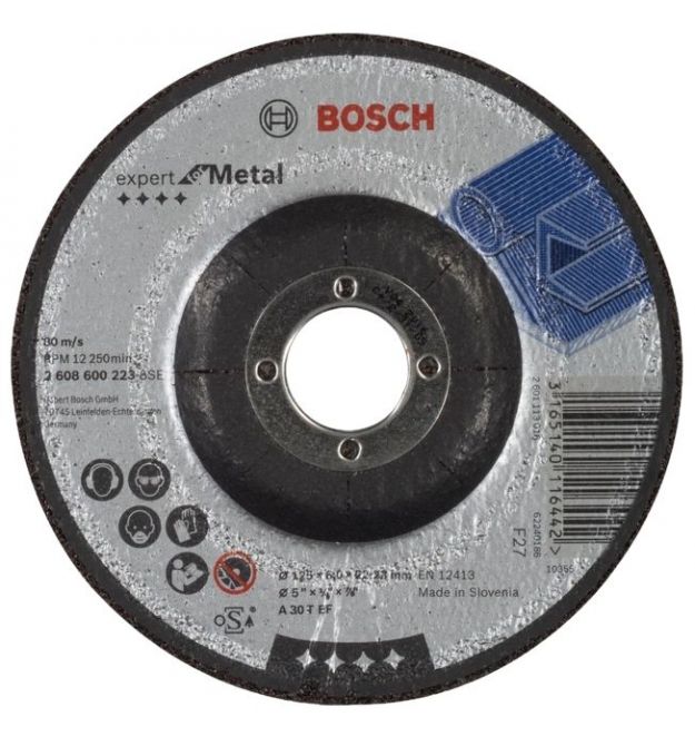 Обдирочный круг для металла Bosch 125 x 6 мм (2608600223)