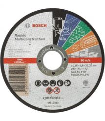 Отрезной круг для металла Bosch Multi Construction Rapido 125x1.6x22.2