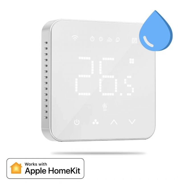 Умный Wi-Fi термостат (только водяное отопление) Meross MTS200BHK(EU)