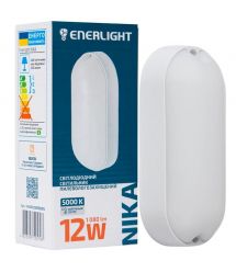 Светильник светодиодный 12Вт 5000К IP65 ENERLIGHT NIKA