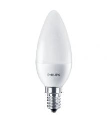 Лампочка 5W 500lm Philips Ecohome LED Candle E14 840B35