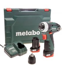 Аккумуляторная дрель-шуруповерт Metabo PowerMaxx BS Basic (600984500)