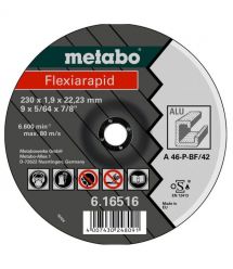 Отрезной круг по алюминию 125 x 1,0 x 22,23 мм, TF 41 Metabo Flexiarapid (616513000)