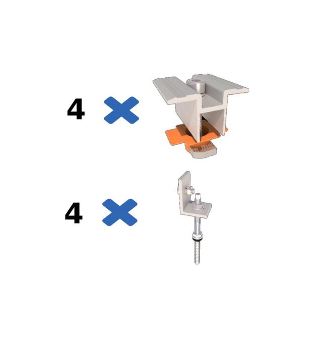 Комплект креплений к металлочерепице MetalTile&nbsp;V
