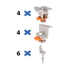 Комплект креплений к металлочерепице MetalTile III