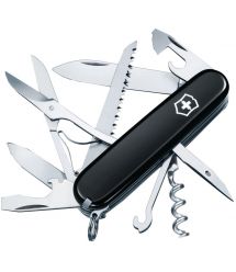 Нож черный Victorinox Swiss Army Huntsman 1.3713.3