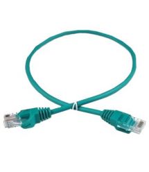 Патч-корд зеленый 0.25м EServer UTP CAT5e