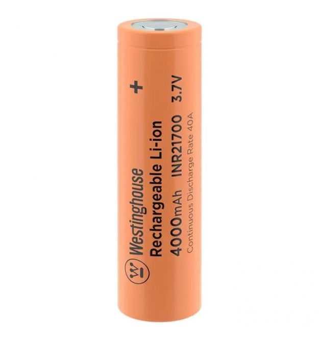 Аккумулятор высокотоковый литий-ионный Westinghouse INR21700, 4000mAh, 40А, +60С