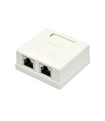 Розетка внешняя 2хSTP RJ45 EPNew