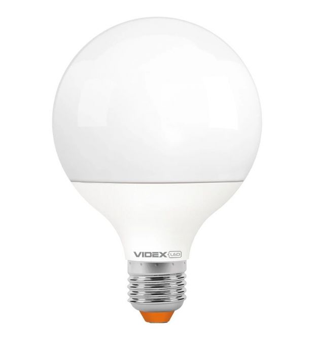 LED лампа VIDEX G95e 15W E27 4100K 220V