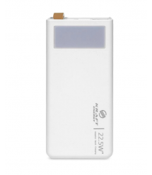 Повербанк 20000mAh Power Bank Kraft KPB-2320FCL White 22.5W QC3.0 LED-фонарь