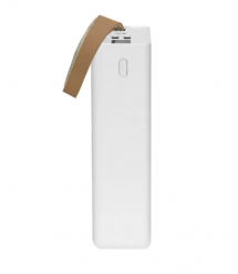 Повербанк 20000mAh Power Bank Kraft KPB-2320FCL White 22.5W QC3.0 LED-фонарь