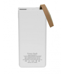 Повербанк 20000mAh Power Bank Kraft KPB-2320FCL White 22.5W QC3.0 LED-фонарь