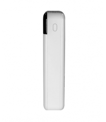 Повербанк 20000mAh Power Bank Kraft KPB-2120FCL White 22.5W QC3.0 LED-фонарь