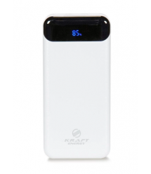 Повербанк 10000mAh Power Bank Kraft KPB-2010FC White 22.5W QC3.0