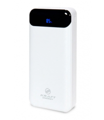 Повербанк 10000mAh Power Bank Kraft KPB-2010FC White 22.5W QC3.0