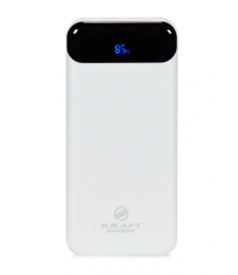 Повербанк 20000mAh Power Bank Kraft KPB-2020FC White 22.5W QC3.0