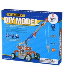 Конструктор металлический Same Toy Inteligent DIY Model Подъемный кран 413 эл. WC58AUt