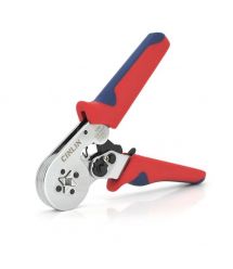Кримпер CINLINELE HCS8 10SA для обжима кабельного наконечника, 0.25-10mm2, Red