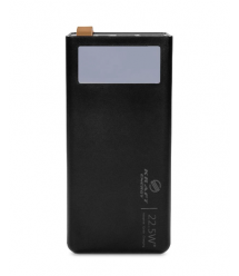 Повербанк 20000mAh Power Bank Kraft KPB-2320FCL Black 22.5W QC3.0 LED-фонарь