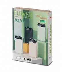 Повербанк 10000mAh Power Bank Kraft KPB-2010FC Green 22.5W QC3.0