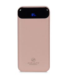 Повербанк 10000mAh Power Bank Kraft KPB-2010FC Pink 22.5W QC3.0