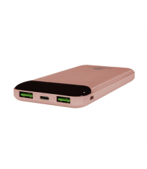 Повербанк 10000mAh Power Bank Kraft KPB-2010FC Pink 22.5W QC3.0