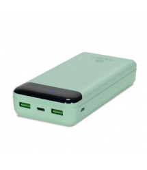 Повербанк 20000mAh Power Bank Kraft KPB-2020FC Green 22.5W QC3.0