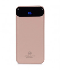 Повербанк 20000mAh Power Bank Kraft KPB-2020FC Pink 22.5W QC3.0