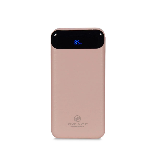 Повербанк 20000mAh Power Bank Kraft KPB-2020FC Pink 22.5W QC3.0