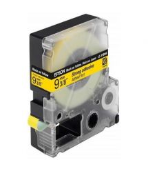 Картридж зі стрічкою Epson LK3YBW принтерів LW-300/400/400VP/700 Strng adh Blk/Yell 9mm/9m